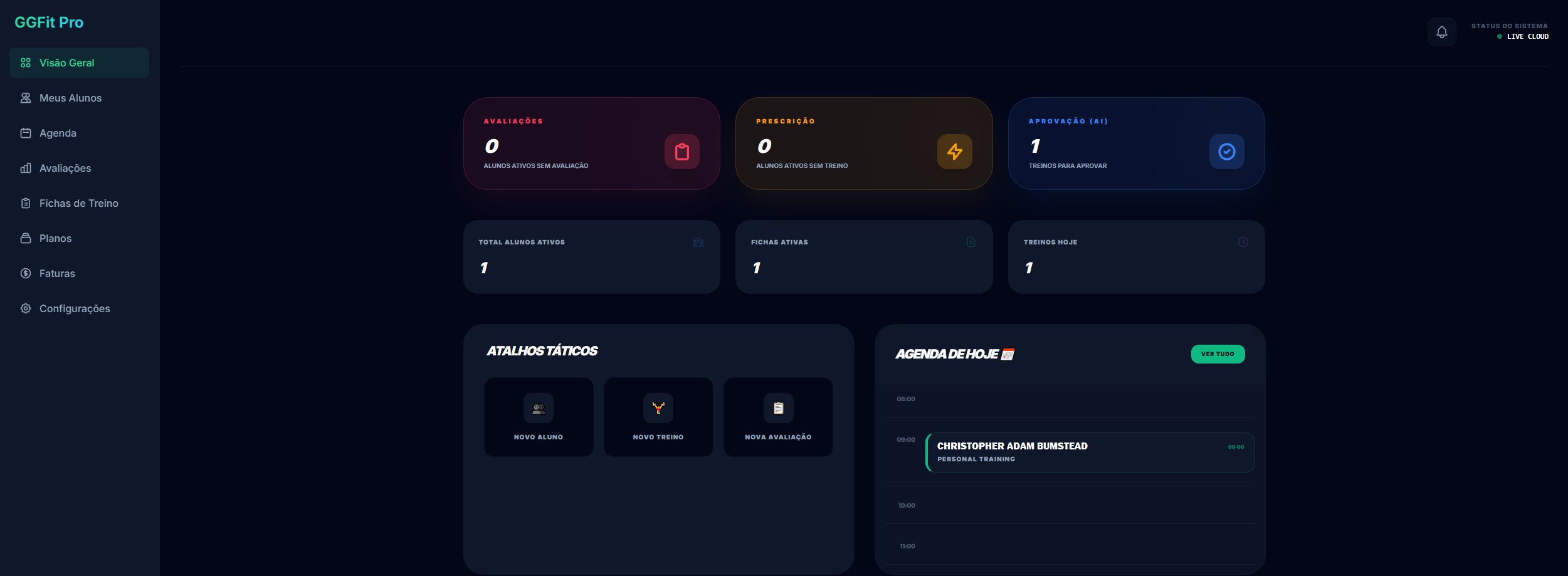 xlfit Dashboard